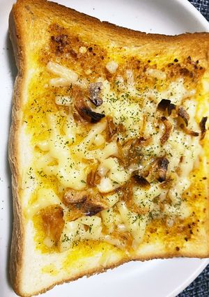 カレー食パン　KALDI カレーパン使用-レシピのメイン写真