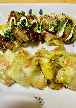 簡単！ライスペーパーでお好み焼き＆ピザ-レシピのメイン写真