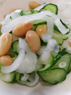 新玉ねぎのらっきょう酢漬けで酢の物-レシピのメイン写真