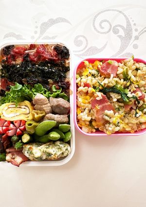 塾弁（昼食、夕方軽食）-レシピのメイン写真