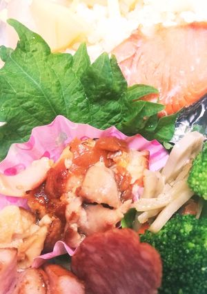 カンタン♪鶏の梅和え-レシピのメイン写真