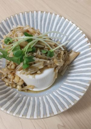 豆腐のきのこのりかけ-レシピのメイン写真