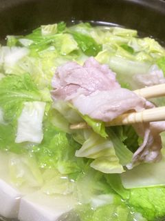 はくさい菜たっぷり~豚しゃぶ-レシピのメイン写真