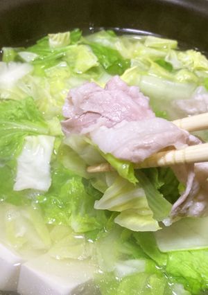 はくさい菜たっぷり～豚しゃぶ-レシピのメイン写真