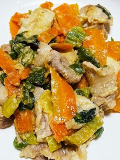 【簡単】豚肉と野菜の味噌炒め-レシピのメイン写真