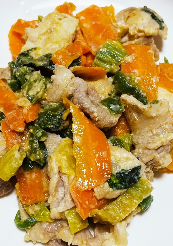 【簡単】豚肉と野菜の味噌炒め-レシピのメイン写真