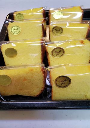 米粉のはちみつレモンシフォンケーキ-レシピのメイン写真