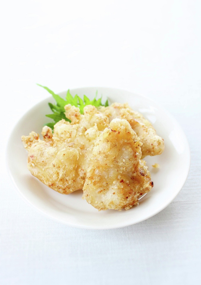 柔らか【鶏むね肉のごま天ぷら】とり天-レシピのメイン写真