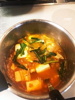 豆腐&えのき・ピリ辛キムチスープ-レシピのメイン写真