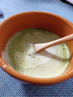 自宅で簡単に抹茶ラテ-レシピのメイン写真