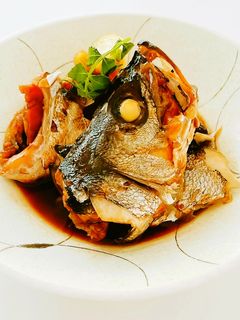 すずきのあら煮~魚の駅生地~-レシピのメイン写真
