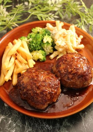 再現!ジョナサンてりやきハンバーグ-レシピのメイン写真