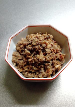 さば水煮缶のそぼろ、しいたけ入り-レシピのメイン写真