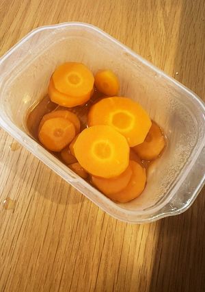レンチンでかんたん！人参の和物-レシピのメイン写真