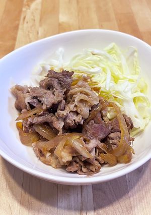 豚こま汁だく生姜焼き-レシピのメイン写真