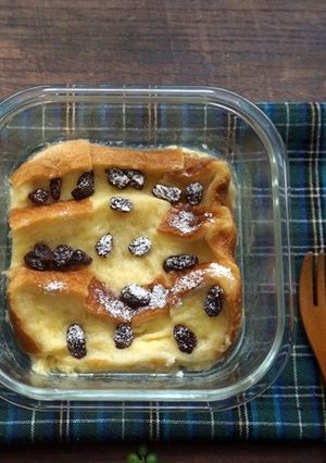 レンジで簡単パンプディング-レシピのメイン写真