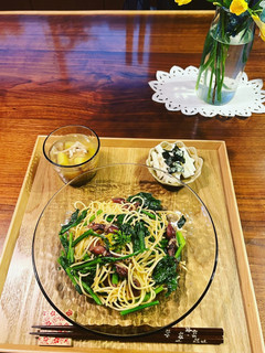 菜の花とホタルイカのパスタ-レシピのメイン写真