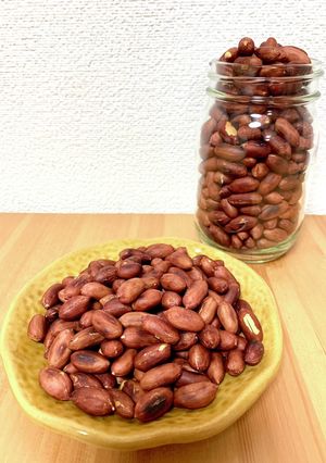 落花生の食べ方 煎り落花生-レシピのメイン写真