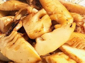 季節限定　生竹の子と鶏肉の炒め物　簡単-レシピのメイン写真