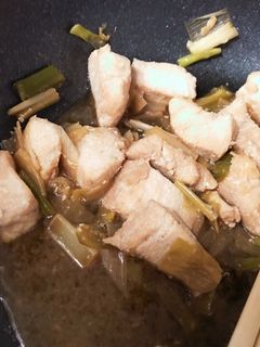 鶏肉とネギのポン酢炒め-レシピのメイン写真