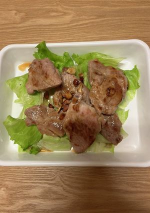 子供にもレタスを　豚肩ロース焼き-レシピのメイン写真