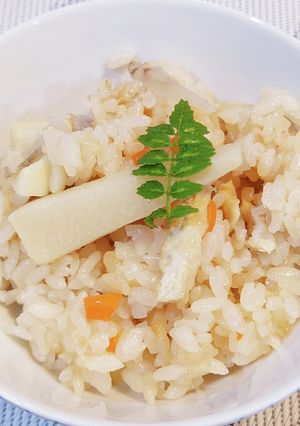 簡単！春のたけのこご飯❀-レシピのメイン写真