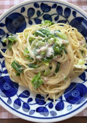 春キャベツのクリームパスタ-レシピのメイン写真
