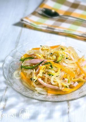 給食の春雨サラダ『バンサンスー』-レシピのメイン写真