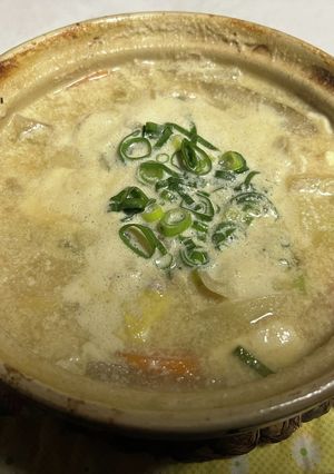 牛乳豚汁-レシピのメイン写真