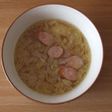 簡単キャベツとウィンナーのスープ!