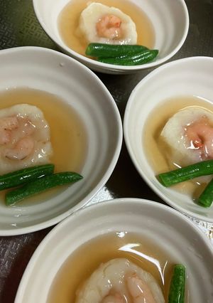 おうち居酒屋♬とろとろっとれんこん饅頭☆-レシピのメイン写真