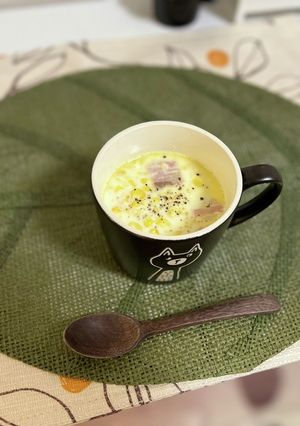 ベーコンたっぷりコンポタ(キャンプ飯)-レシピのメイン写真