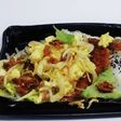 “アジフライ玉葱マグロフレーク卵サラダ”