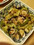 はまぐりと春野菜の炒め煮