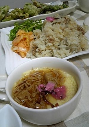 ベジ♪ 角切り豆腐の茶碗蒸し-レシピのメイン写真