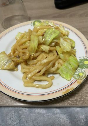 焼き味噌うどん-レシピのメイン写真