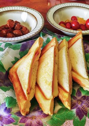 ハムチーズサンド-レシピのメイン写真