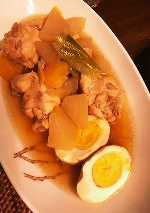 電気圧力鍋で作る手羽元と大根の煮込み-レシピのメイン写真
