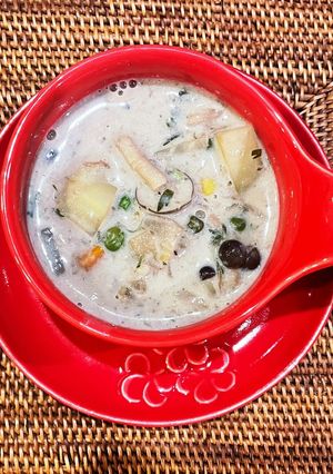 Wきのこ豆乳シチュー-レシピのメイン写真