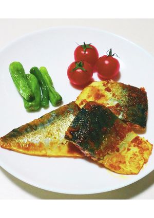 サバのカレーマヨ焼き-レシピのメイン写真