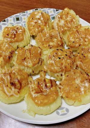 じゃがいものねぎ味噌マヨ炙り-レシピのメイン写真