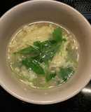簡単　ふわふわとろ〜りの中華コーンスープ