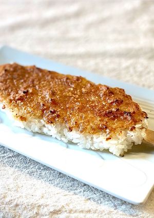 ミックスナッツで簡単味噌！美味しい五平餅-レシピのメイン写真