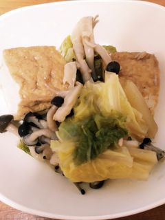 ツナと厚揚げの煮物-レシピのメイン写真