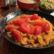 トマトとふわとろ卵の中華炒め✨