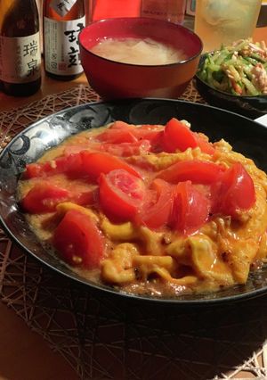トマトとふわとろ卵の中華炒め✨-レシピのメイン写真