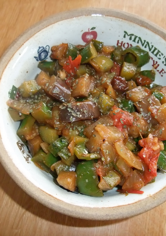 ミニトマトと野菜の洋風炒め煮-レシピのメイン写真