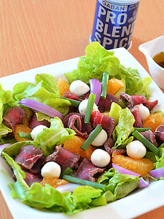 新顔スパイスでローストビーフサラダ♪-レシピのメイン写真