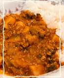 市販ルウで！ゴーヤとなすの夏キーマカレー