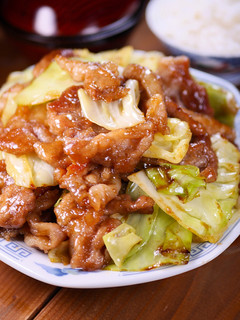 たっぷりキャベツと豚こまの生姜焼き定食🍚-レシピのメイン写真